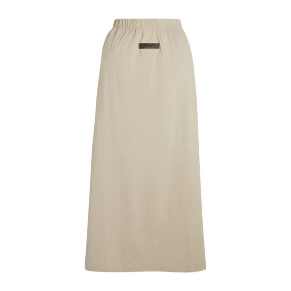 FEAR OF GOD ESSENTIALS  Midi Skirt in Natural Size XL - Picture 2 of 6